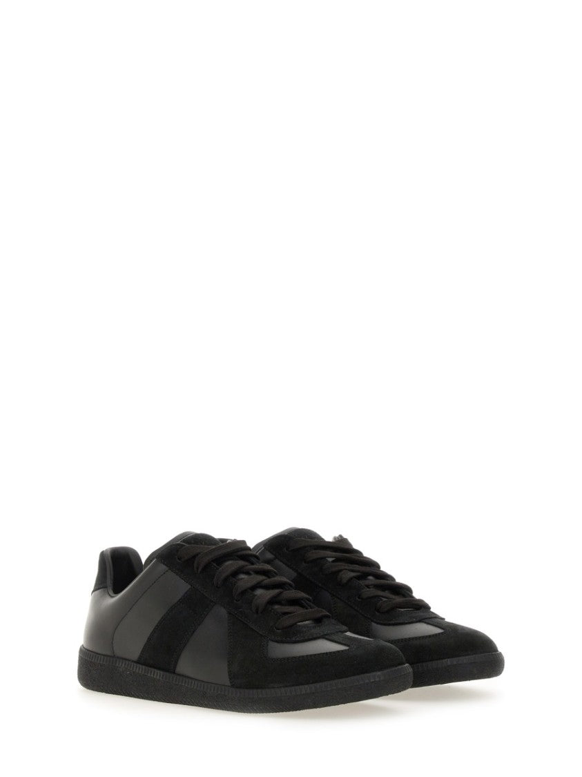 Maison Margiela Replica Low-Top Leather Sneakers