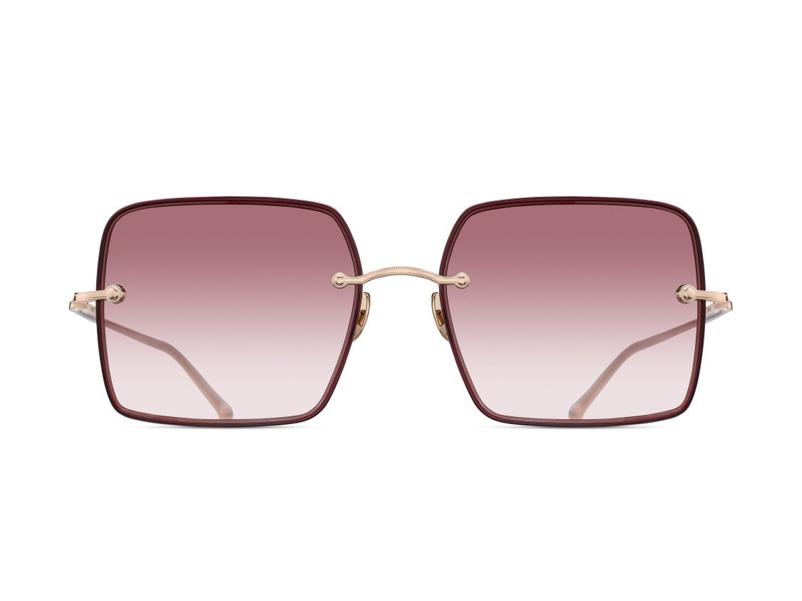 Matsuda Gold M5005 Gradient Oversized Square Sunglasses