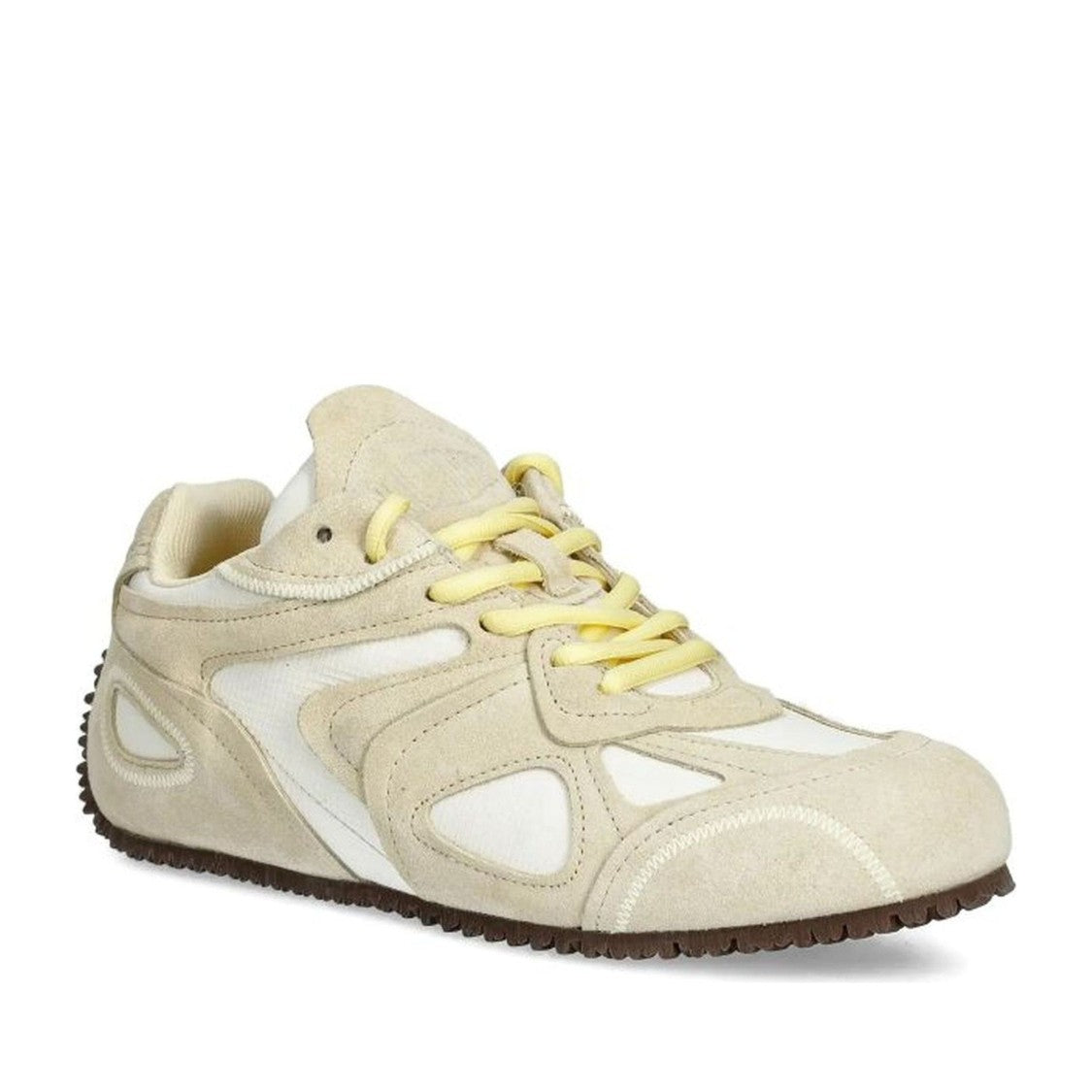 Axel Arigato Yellow Slow Runner Sporty Suede Sneakers
