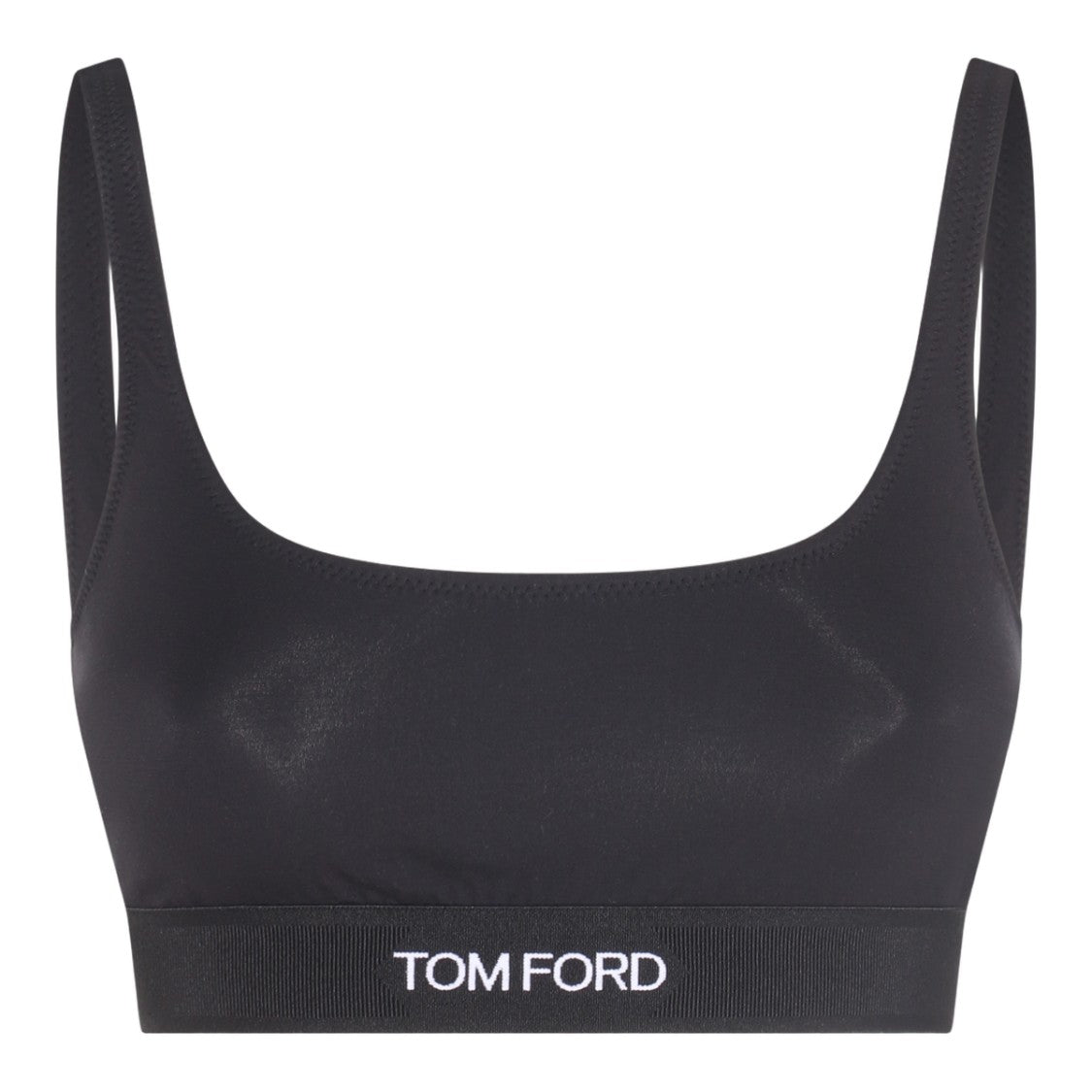 Tom Ford Form-Fitting Top With Smooth Texture And Subtle Sheen
