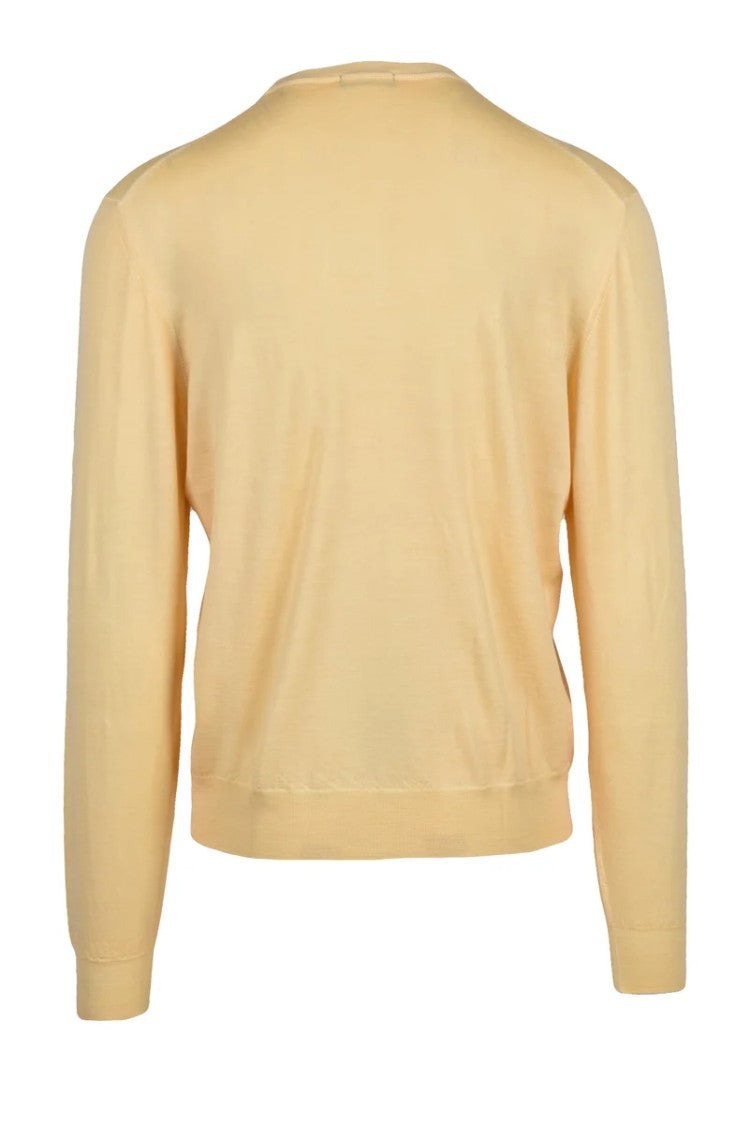 Drumohr Crew Neck Sweater - Yellow