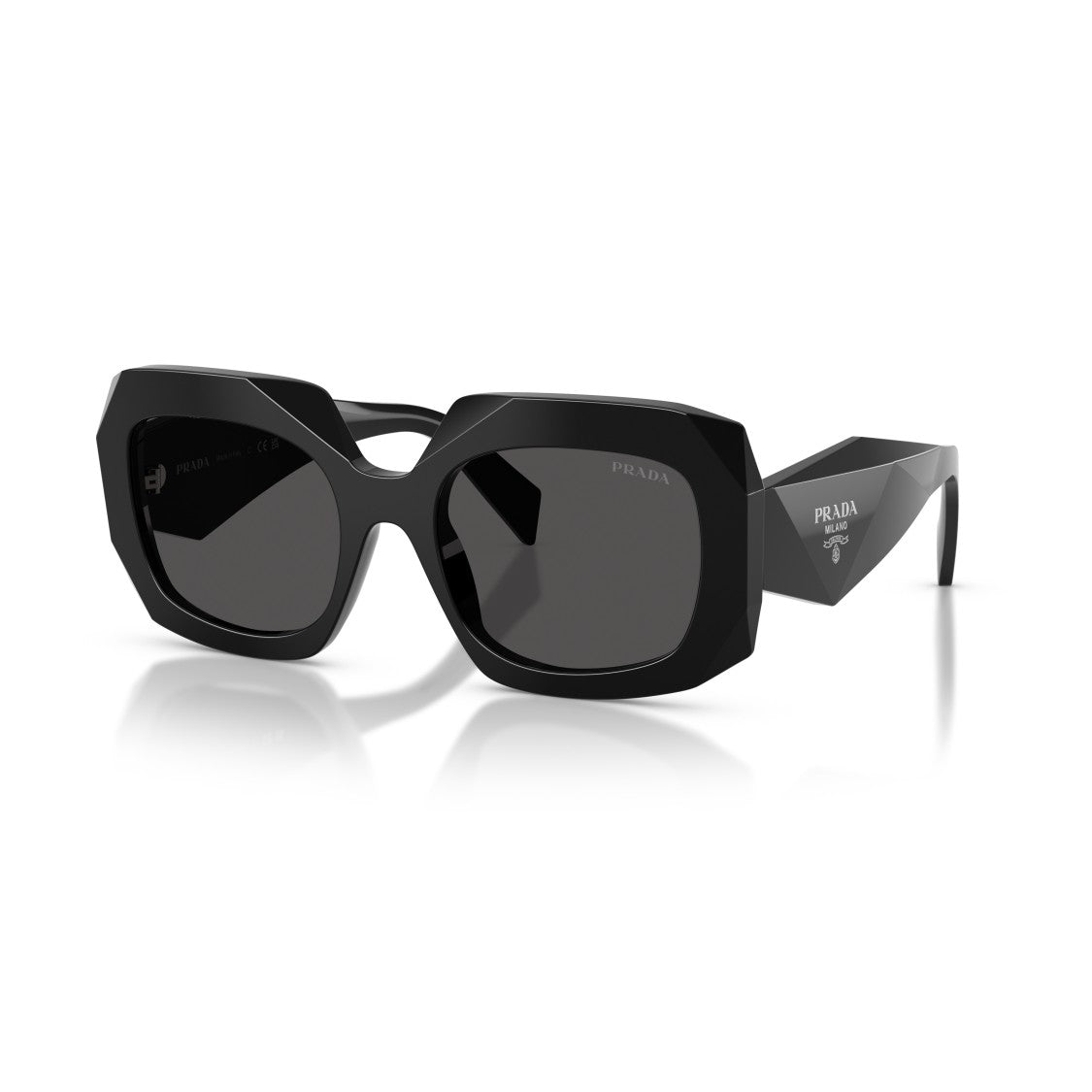 Prada 0Pr B23s Oversized Square Frame Sunglasses