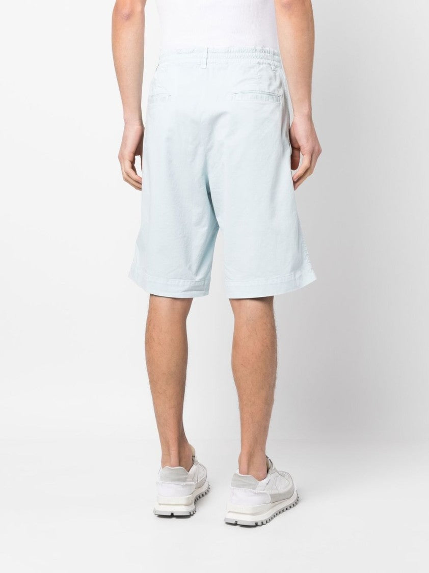 Moschino Knee-Length Stretch Cotton Shorts