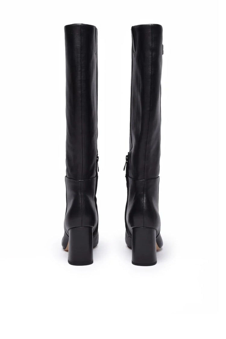 Sam Edelman Leather & Polyurethane Boots - Black