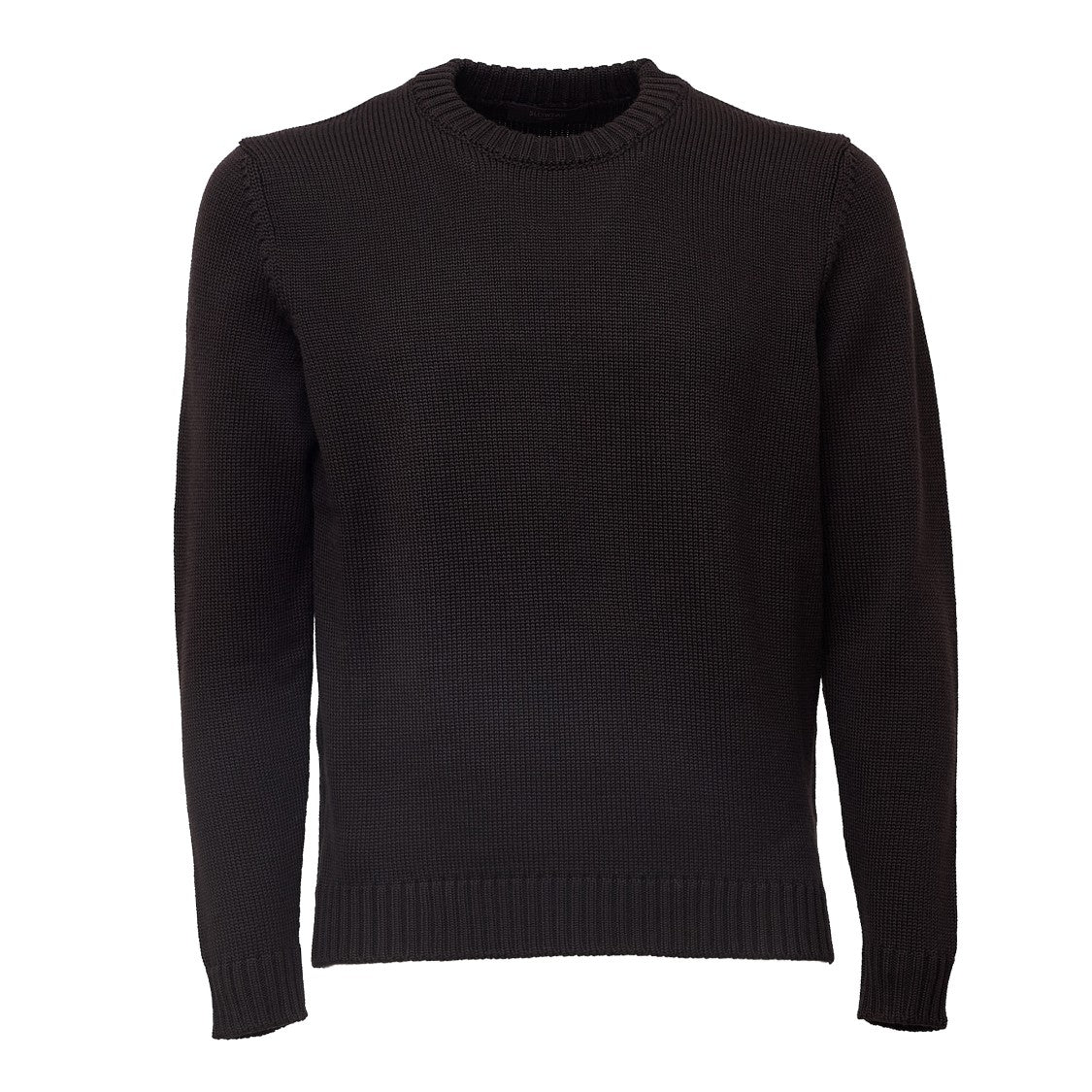 Zanone Slim Fit Ribbed Crewneck Sweater