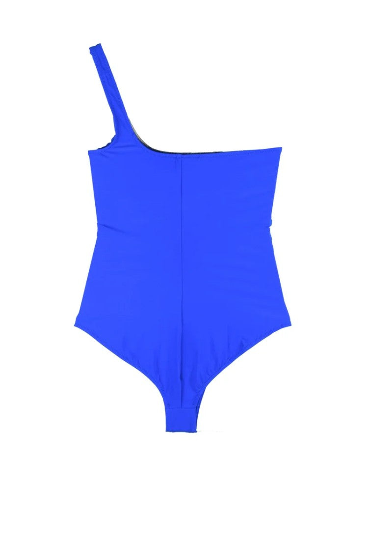 Sucrette Asymmetrical One-Shoulder Sucrette Swimsuit