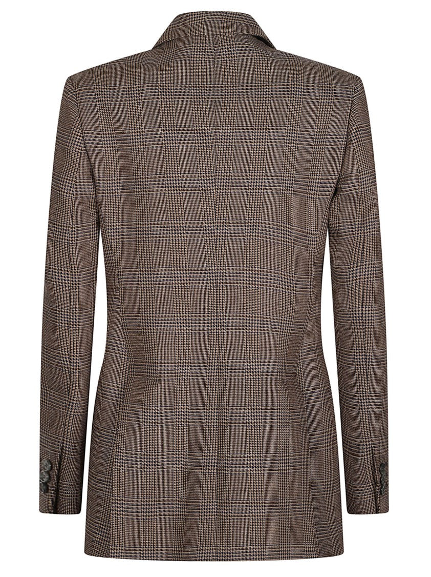 P.A.R.O.S.H. Riley Double-Breasted Tailored Viscose-Blend Blazer