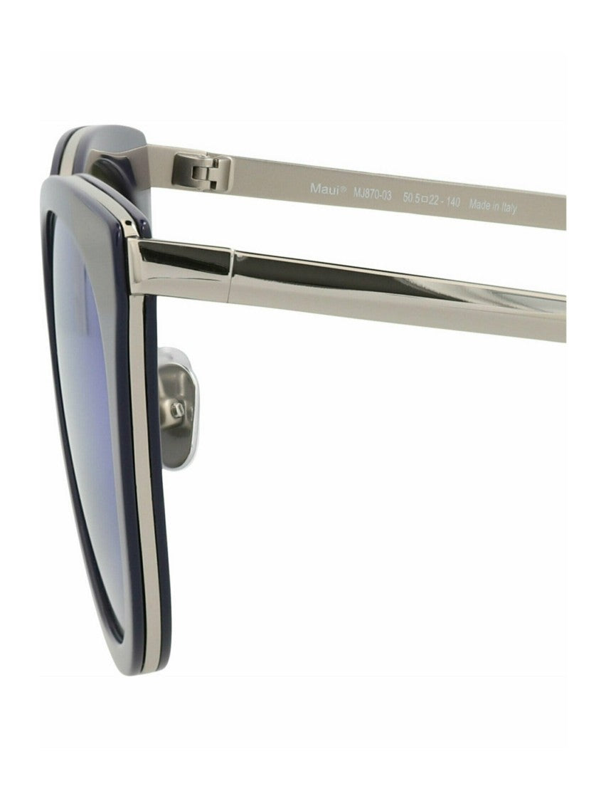 Maui Jim Cat Eye-Frame Monel Acetate Sunglasses