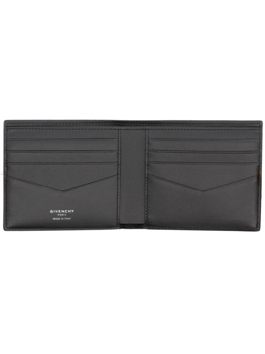 Givenchy Pebbled Calf Leather Inside Slots Wallet