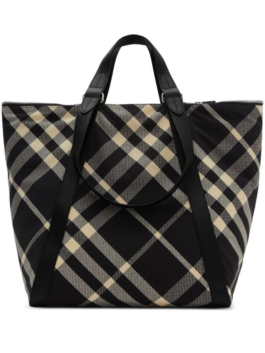 Burberry Trapezoidal Shoulder Bag