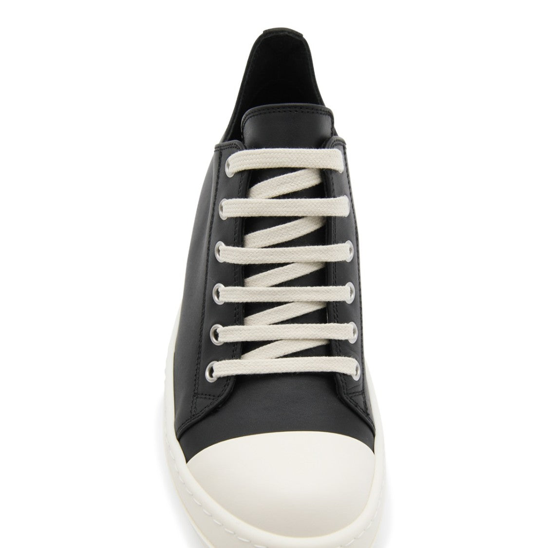 Rick Owens Leather Low Sneakers