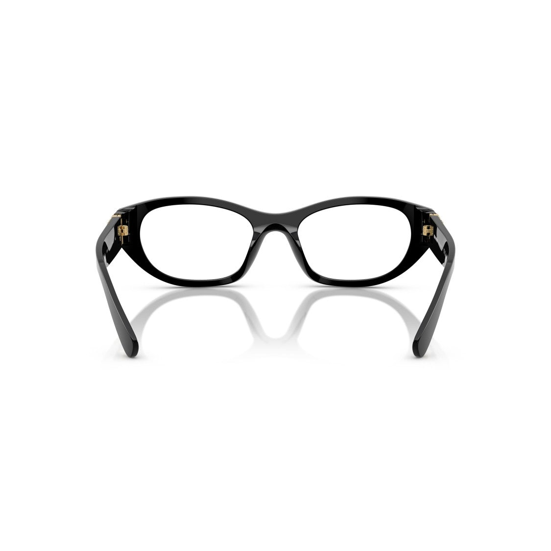 Miu Miu 0Mu 03Wv Translucent Acetate Eyeglasses With Gold-Tone Accents