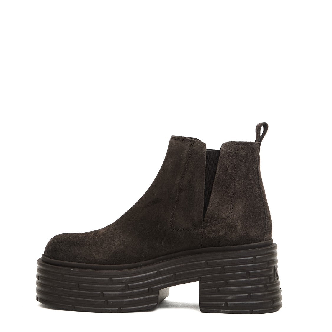 Agl Water-Resistant Suede Chunky Platform Ankle Boots