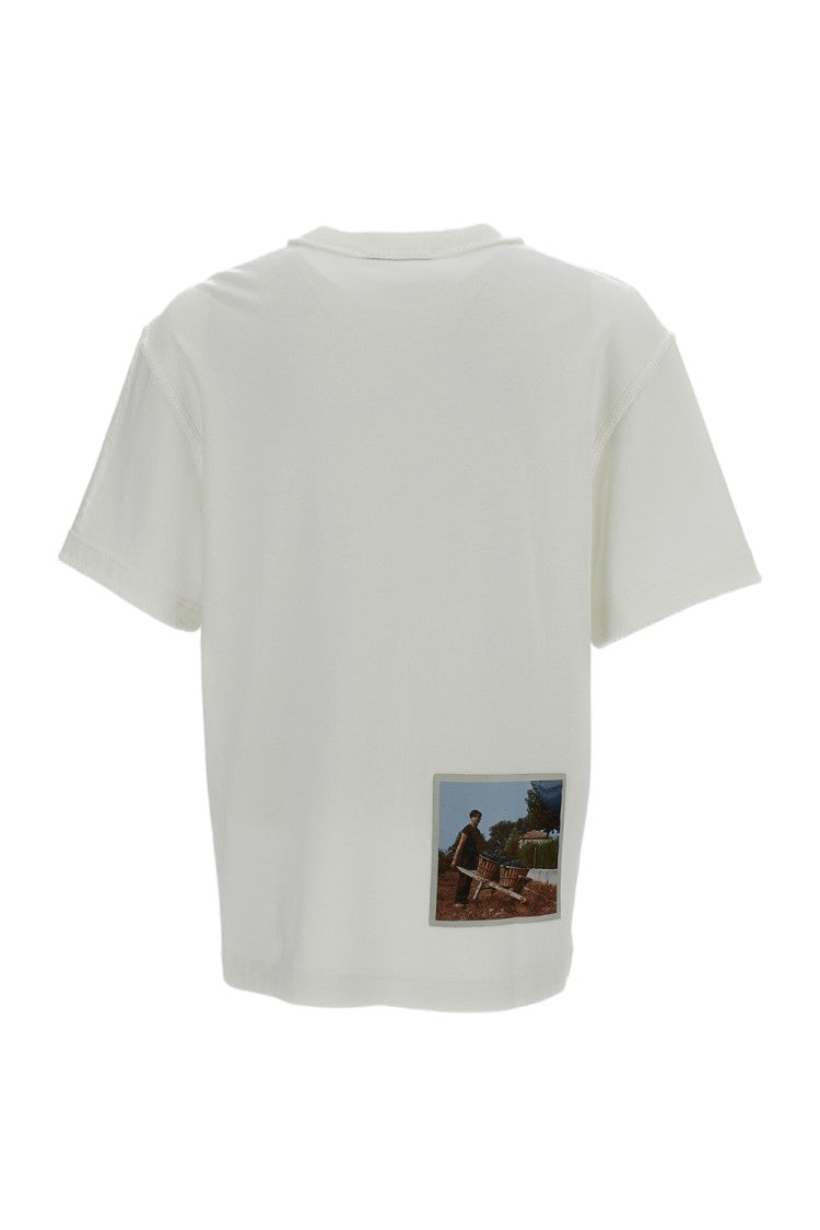 Jacquemus White/Ecru The Paysan T-Shirts