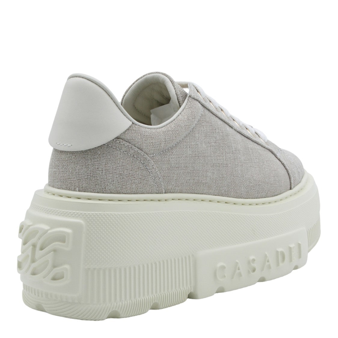 Casadei Beige Minimalist Casadei Sneakers With Classic Silhouette