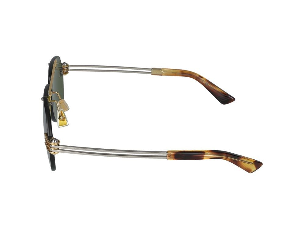 Bottega Veneta Sunglasses Bottega Veneta Bv1342s 003 Gold Silver Green 59/13/145