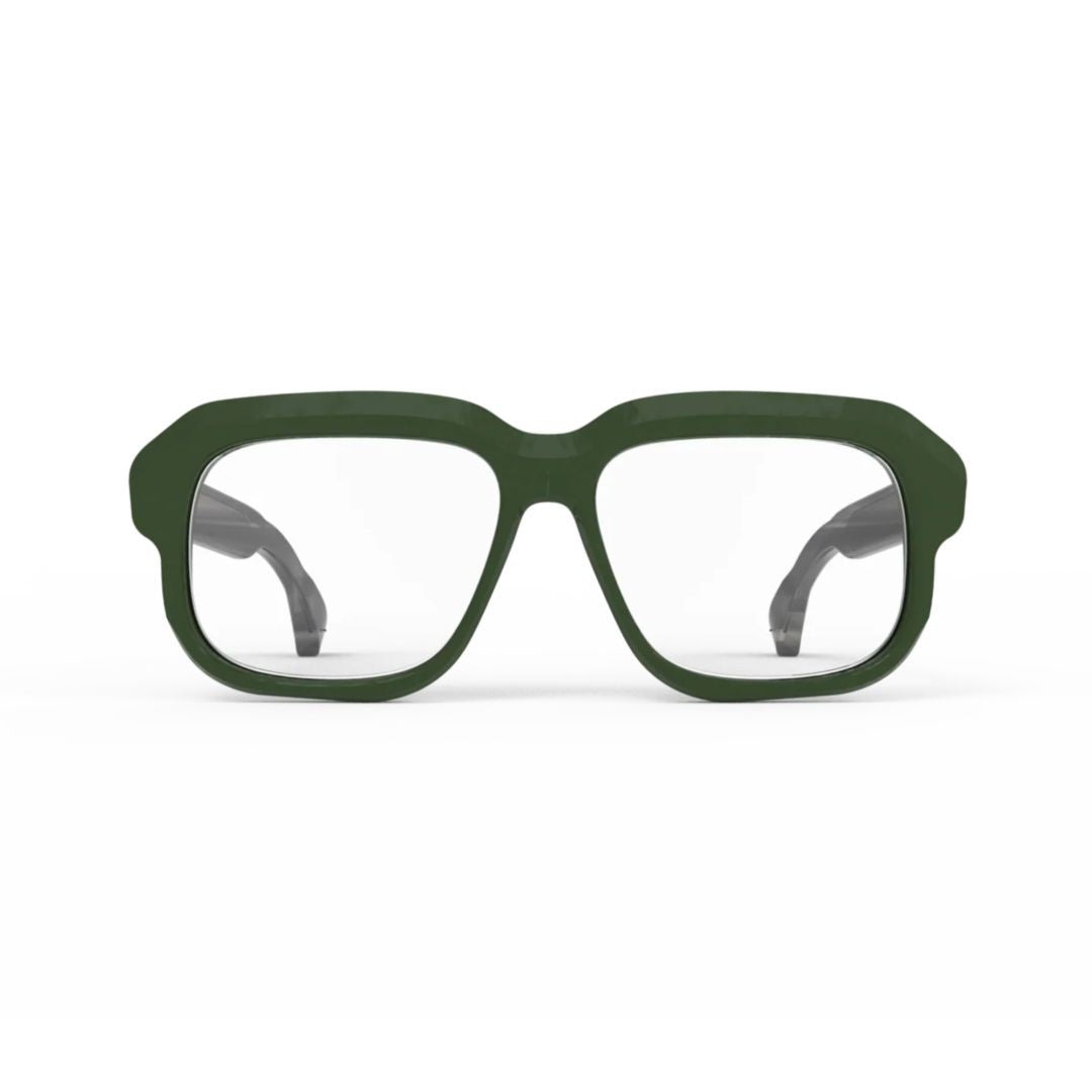 Pugnale N455 S Embrace Oversized Square Acetate Eyeglasses With Geometric Design