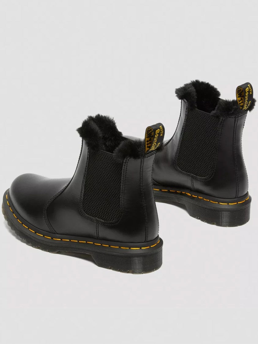 Dr. Martens 2976 Leonore Fur Lined Leather Boots