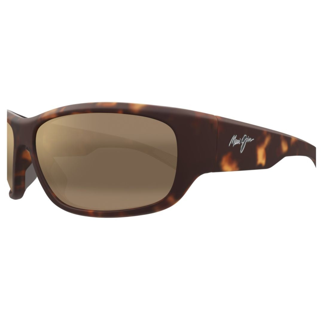 Maui Jim Maukele Rectangular Tortoiseshell Sunglasses With Brown-Tinted Lenses
