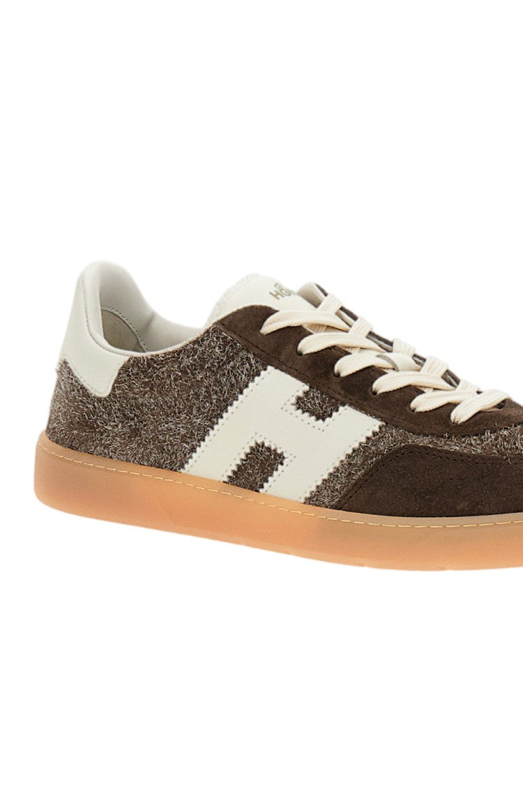 Hogan Brown Cool Suede Sneakers