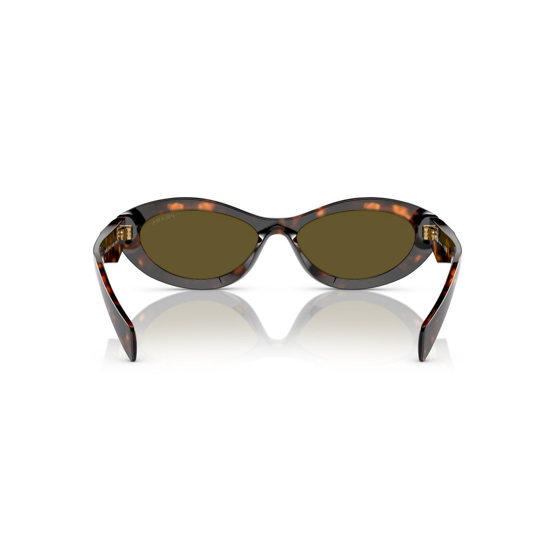 Prada 0Pr 26Zs Oval Tortoiseshell Sunglasses