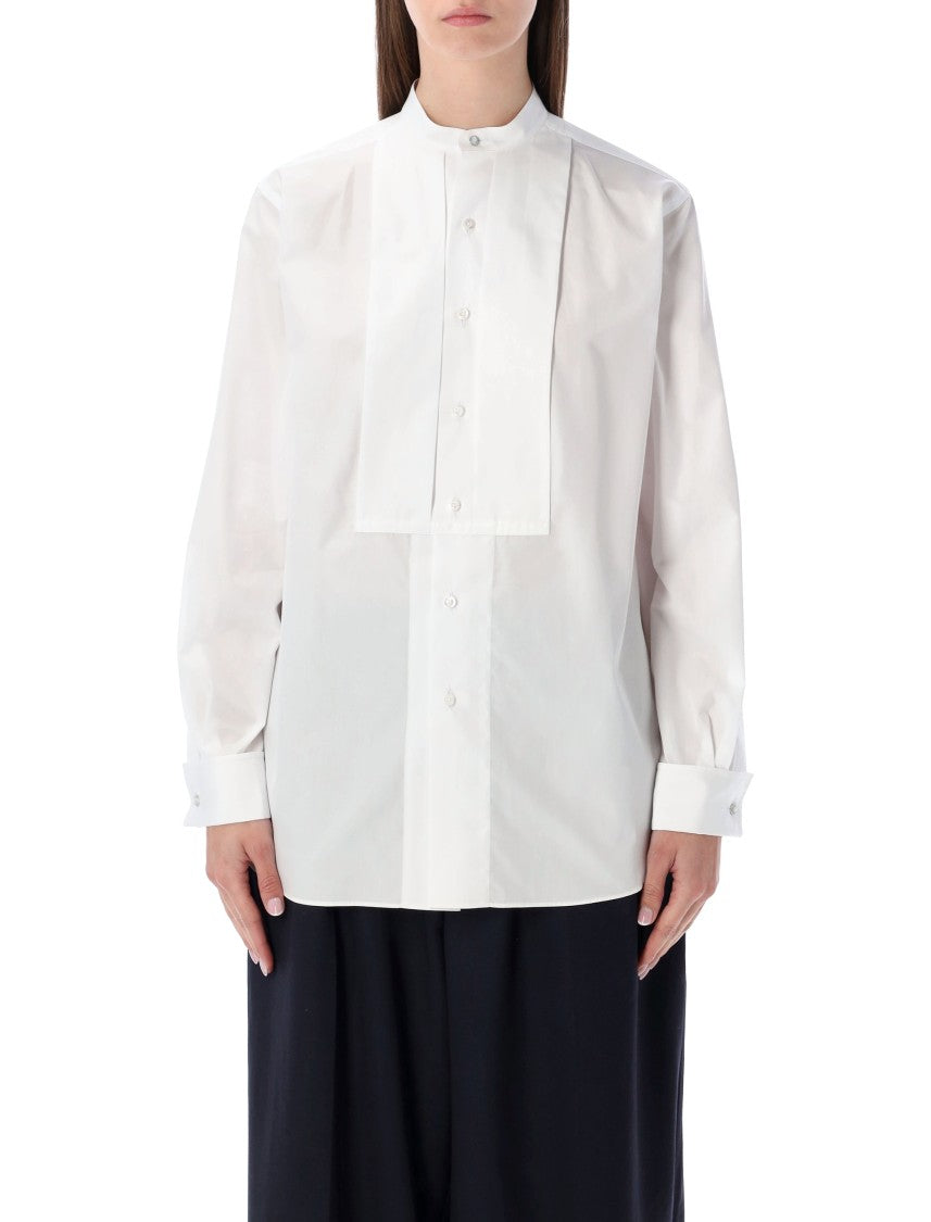 Polo Ralph Lauren Oversized Cotton Poplin Smoking Shirt