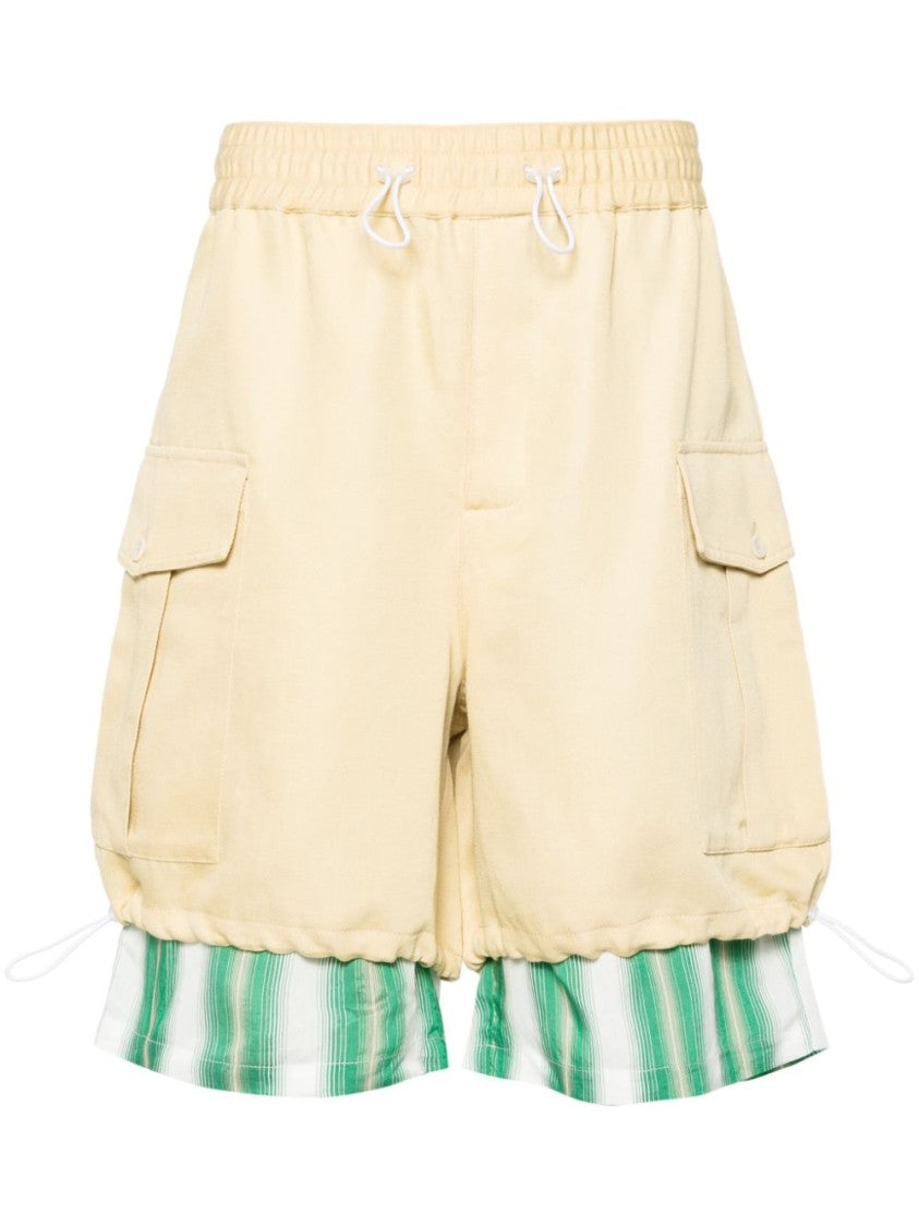 Wales Bonner Bermuda Shorts With Logo