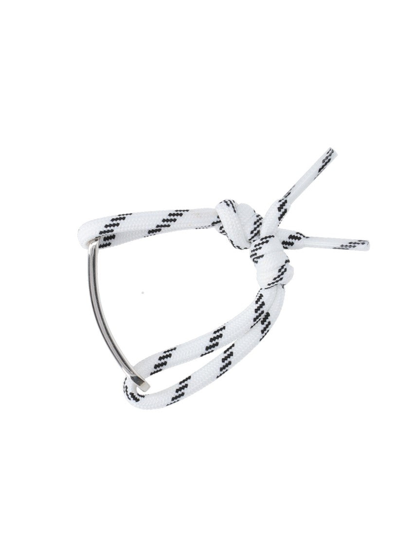 Balenciaga "Plate" Bracelet White