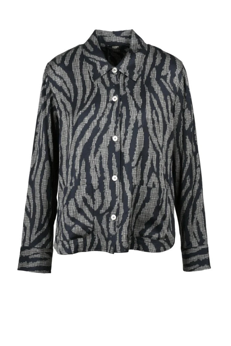 Seventy Viscose Shirt - Black