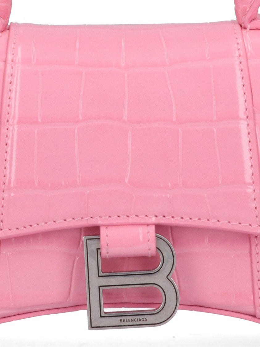 Balenciaga Hourglass Xs' Handbag – Pink