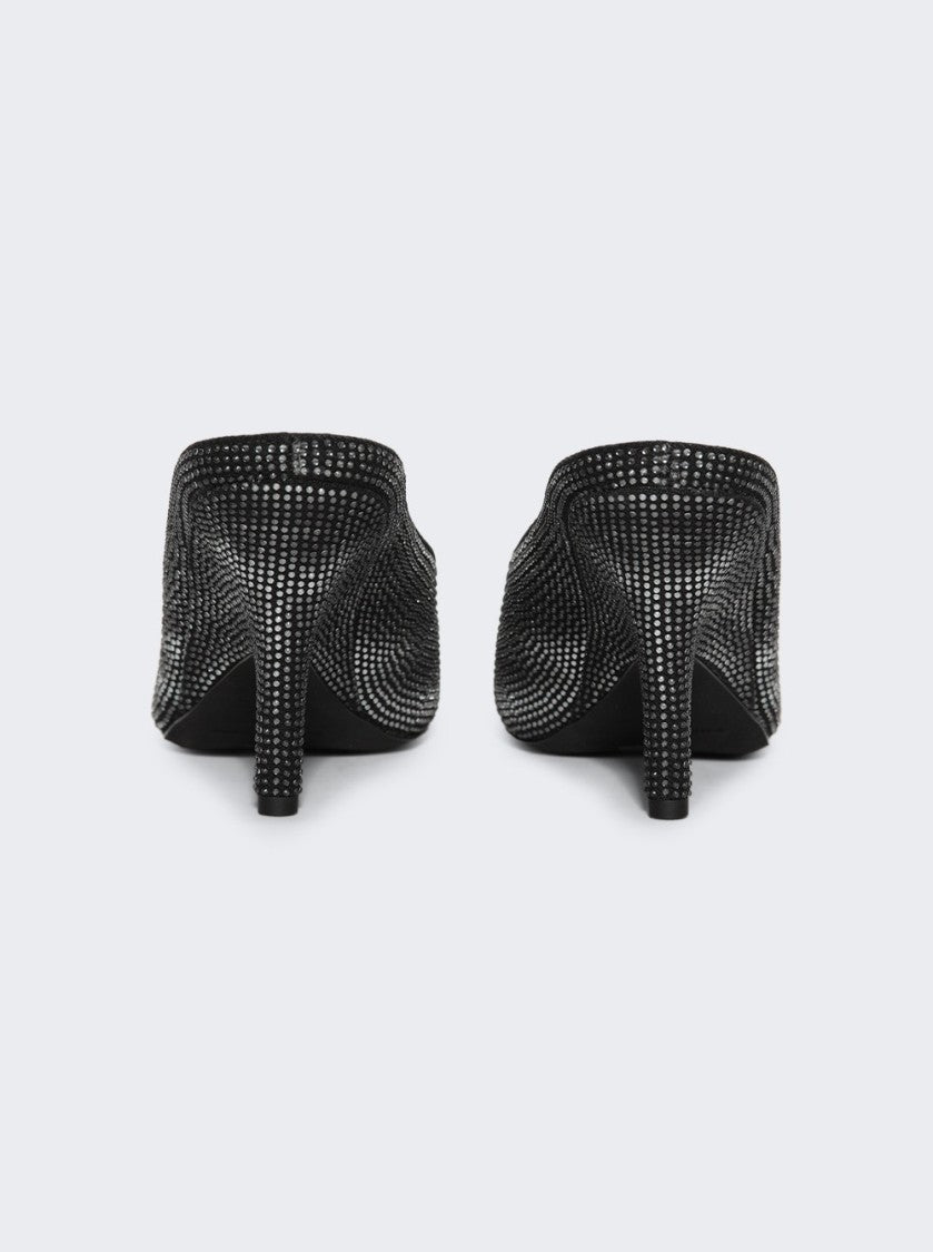 Alexander Wang Irina Mules Crystal Hotfix
