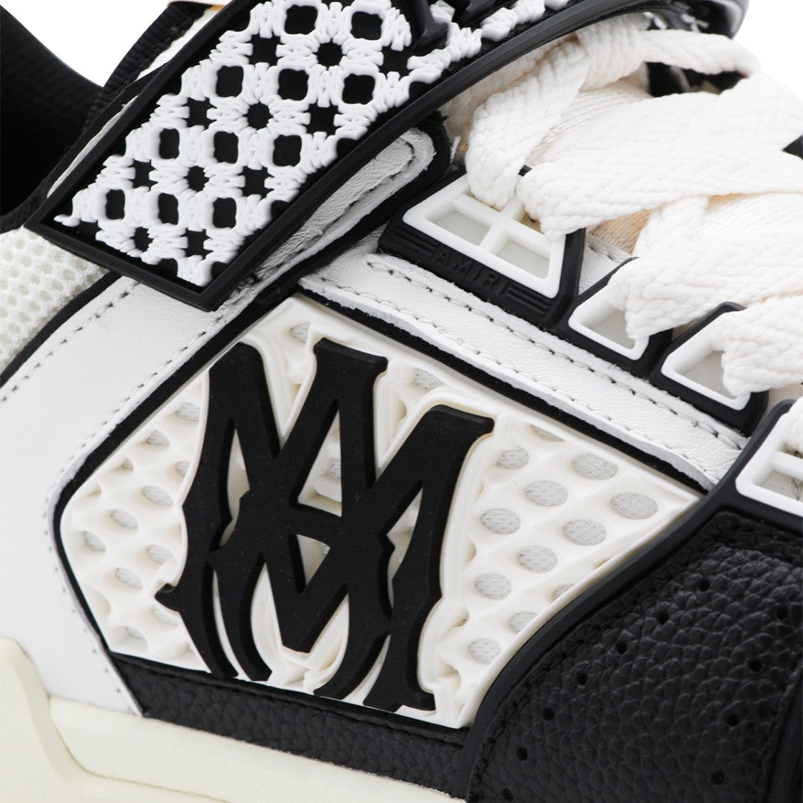 Amiri Black Leather Sneakers