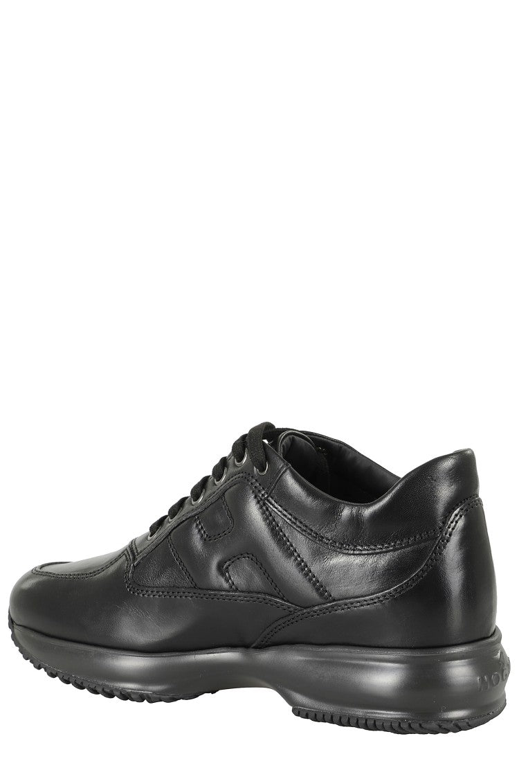 Hogan Interactive Sneakers With Toggled Tongue And Side H Logo