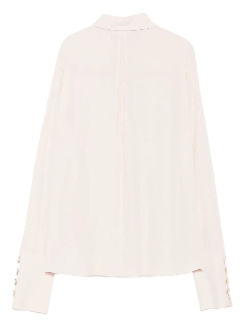 Patrizia Pepe Button-Down Collar Shirt With Cuff Details
