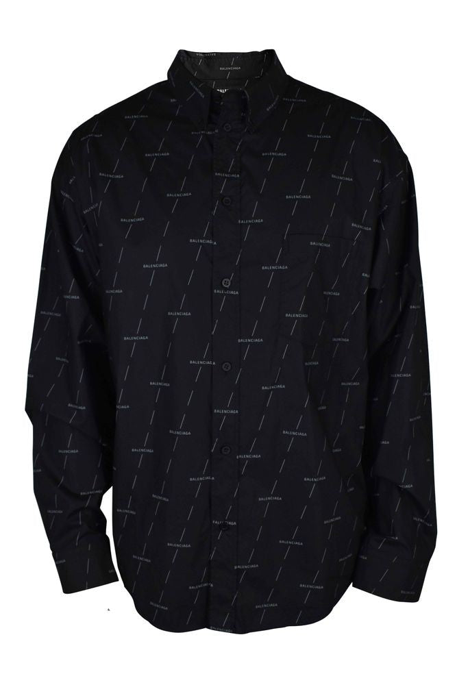 Balenciaga Black Cotton Shirt