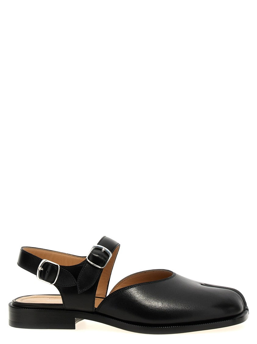 Maison Margiela Black Leather Mary Jane 'Tabi'