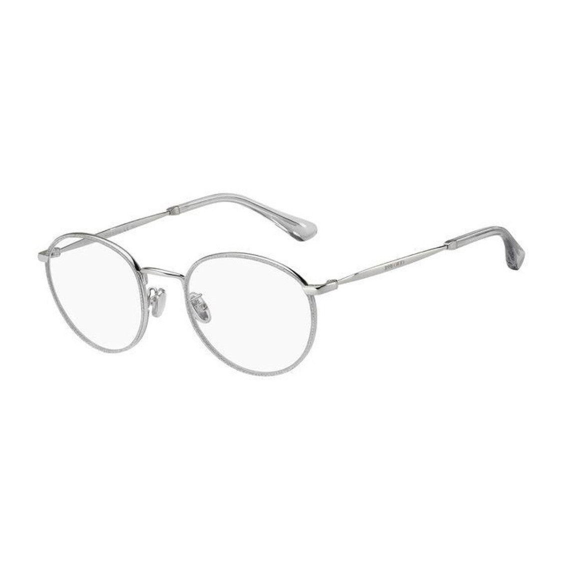 Jimmy Choo Silver Jc251/G Metal Round Glasses