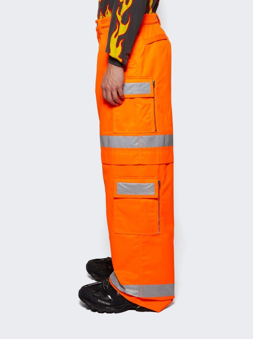 Vetements Workwear Pants Orange