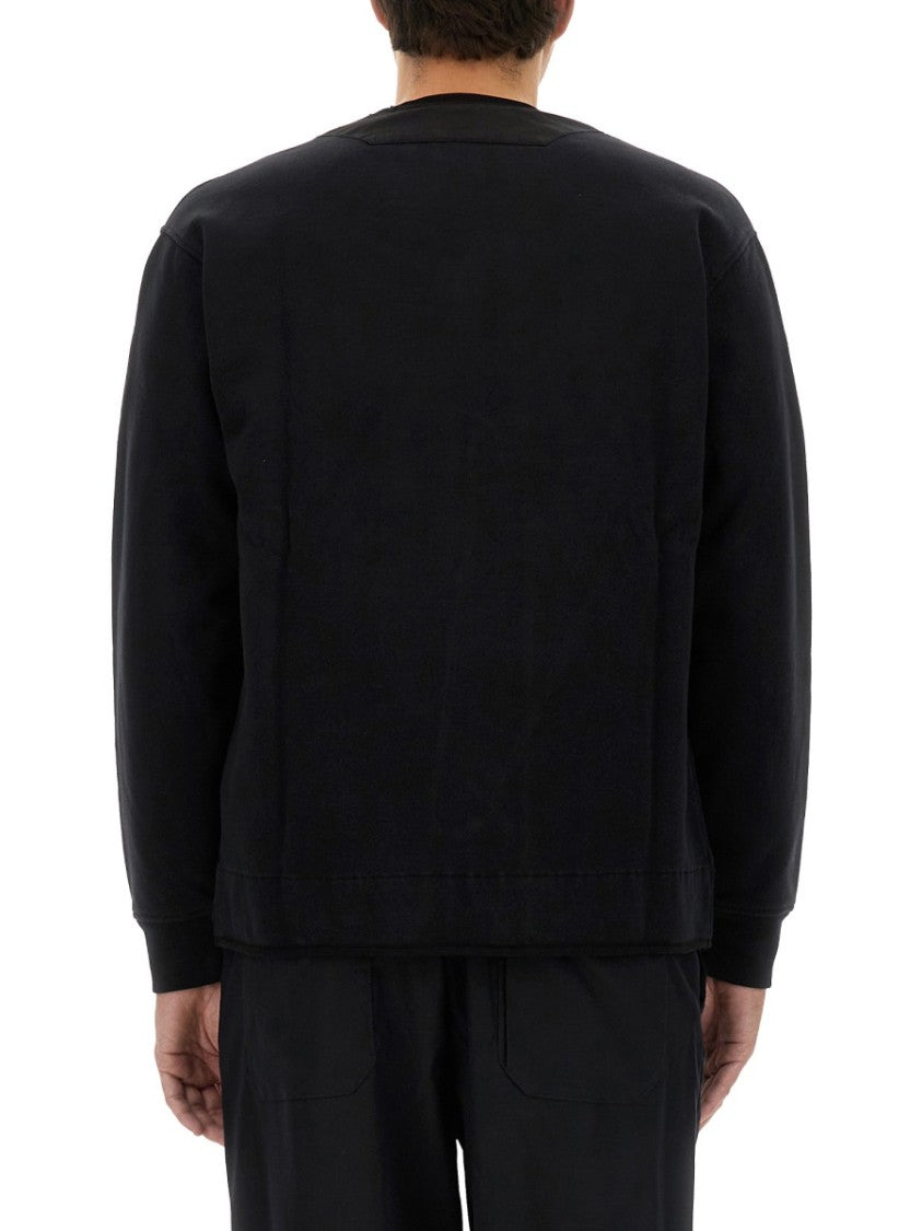 C.P. Company Buttoned Front Zip Sweatshirt