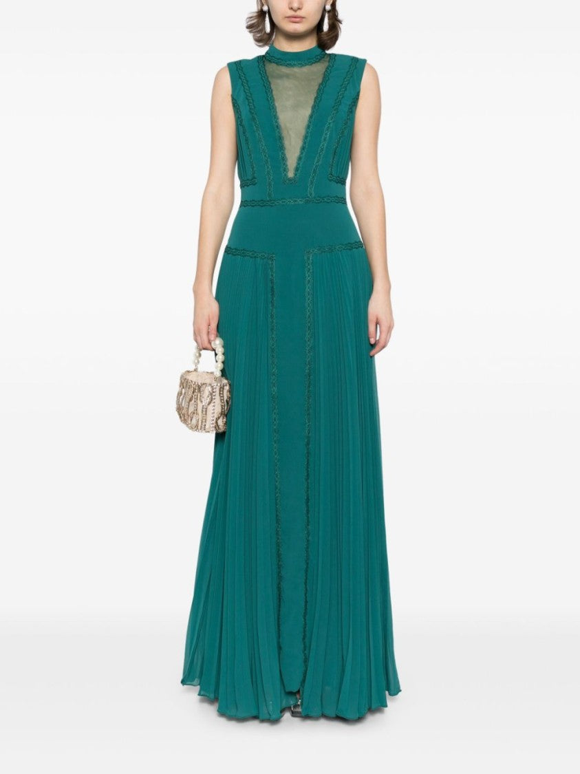 Saiid Kobeisy Crepe Georgette Dress