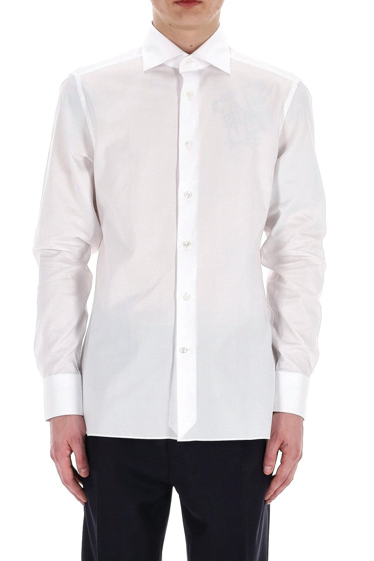 Zegna Trofeo Knitted Cotton Shirt
