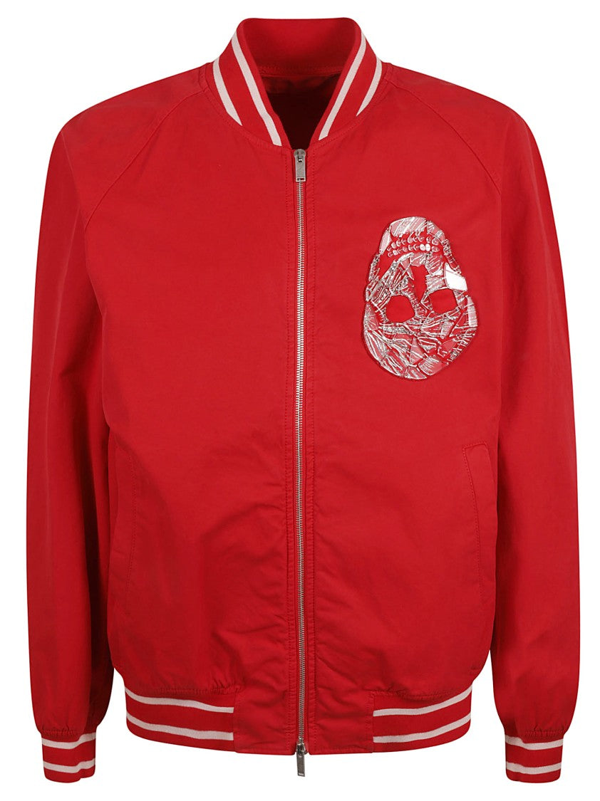 Alexander Mcqueen Classic Bomber Jacket