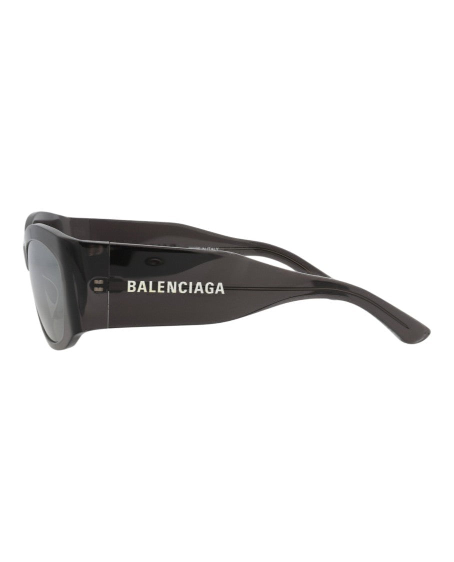 Balenciaga Square-Frame Recycled Acetate Sunglasses