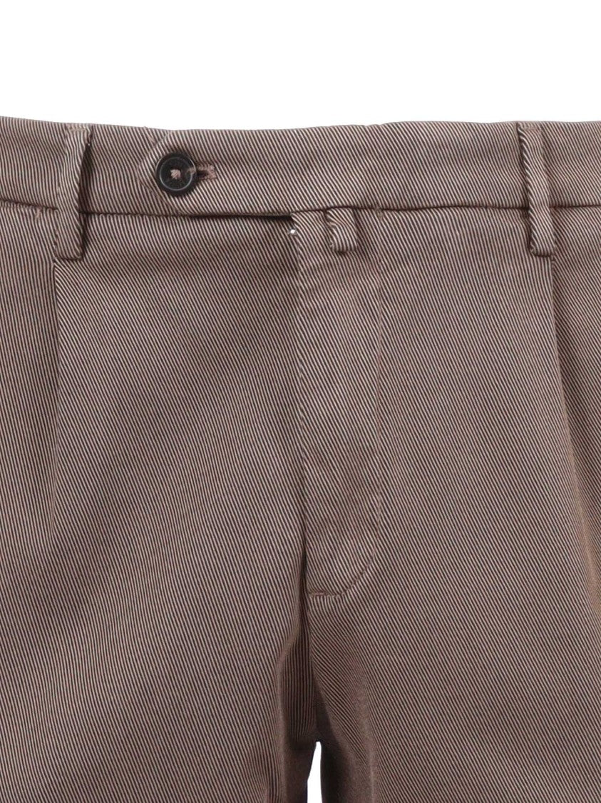 Briglia Tailored Fit Trousers With Minimalist Design And Straight Legs