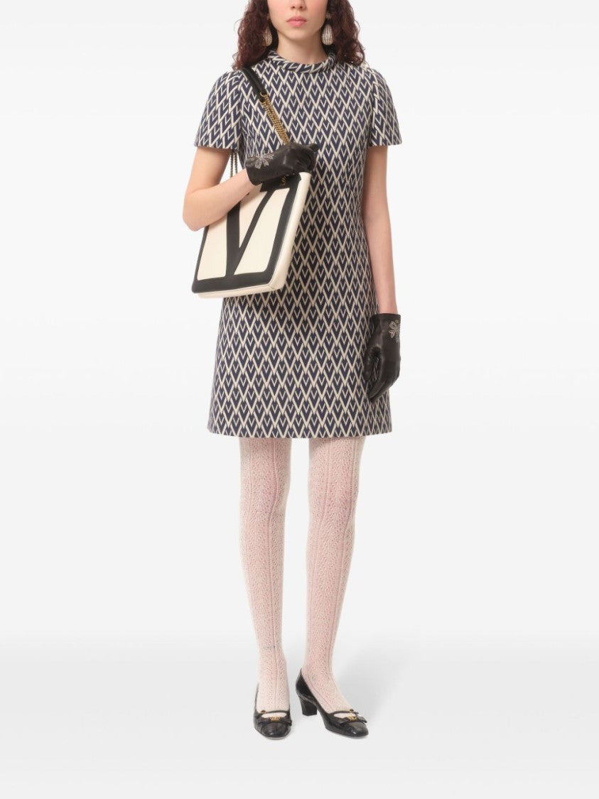 Valentino Toute La V Short Dress