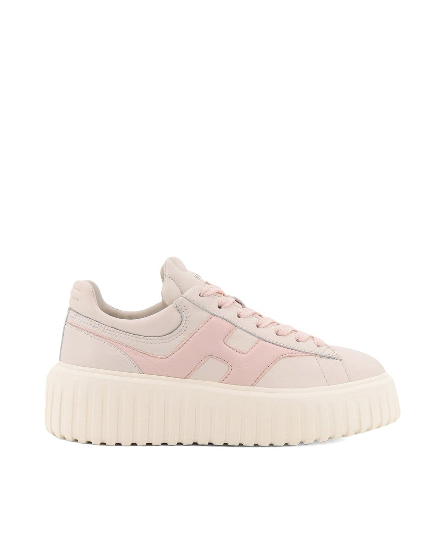 Hogan H-Stripes Sneakers - Pink
