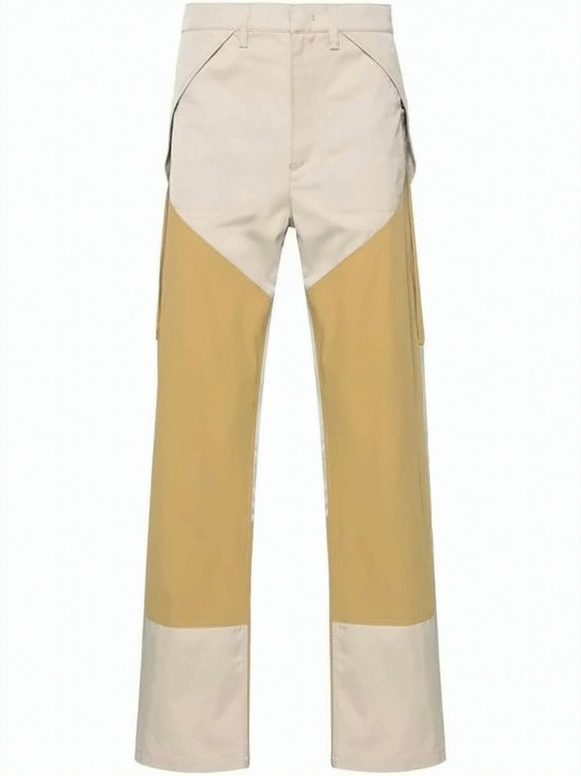 Roa Two-Tone Straight-Leg Pants With Structured Fit And Reinforced Patches