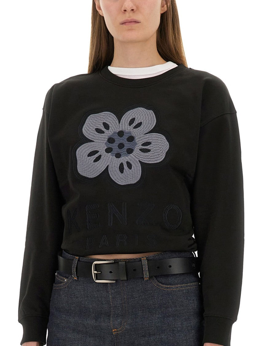 Kenzo "Boke Flower" Embroidered Sweatshirt