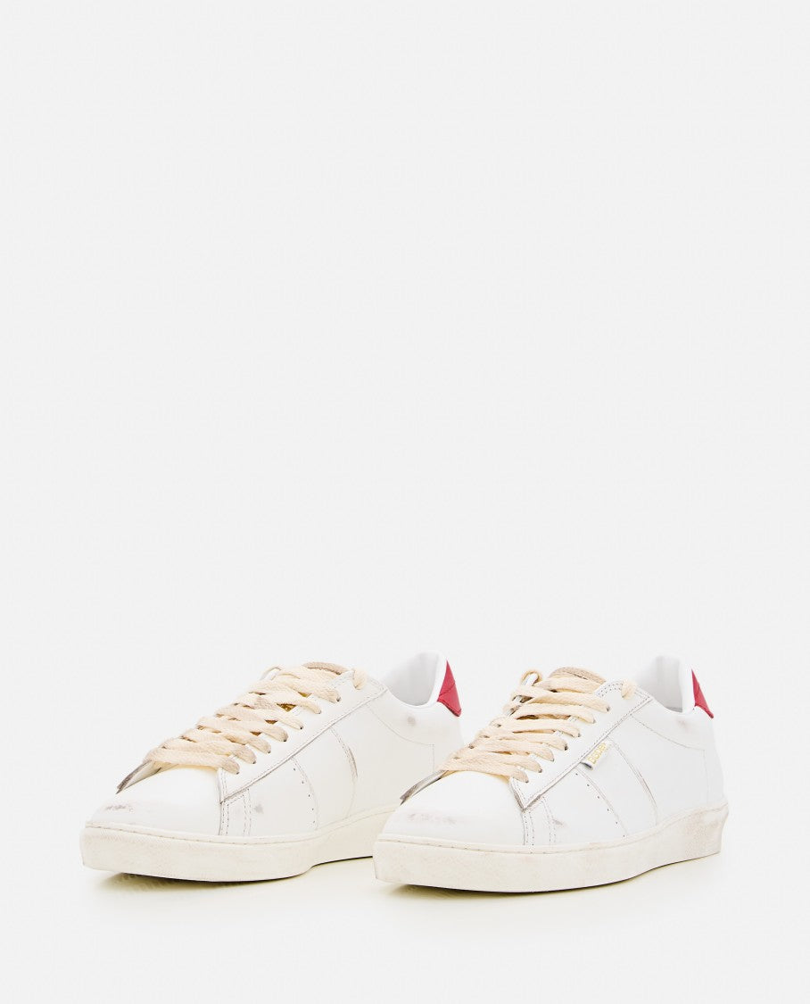 Golden Goose Deluxe Brand Matchstar Shiny Leather Upper And Heel With Nylon Tongue