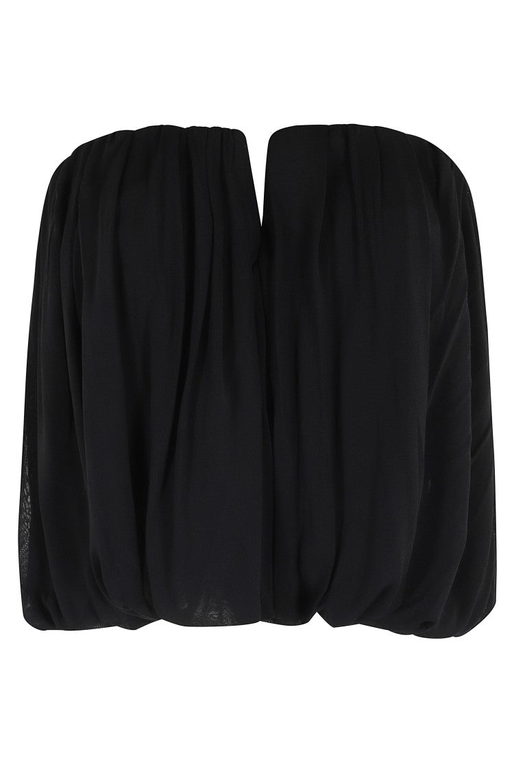 Isabel Marant Strapless Gathered Top